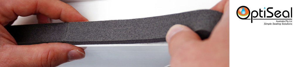 Window joint sealing using Hannoband 600 joint sealing tapes